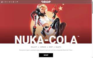 Drop Fitness website