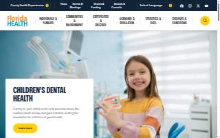 Florida Department of Health in Pinellas County website