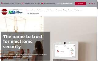 Sonitrol Security Systems, A Pye-Barker Fire & Safety Company of Columbia website