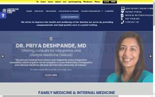 Center for Primary Care of Augusta website