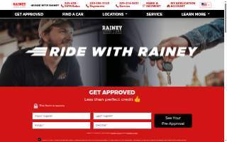 Rainey Used Cars-Albany Slappey website