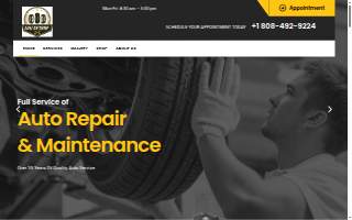 Oahu Autoshop website