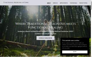 Functional Medicine of Iowa website