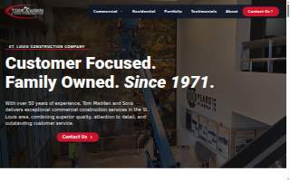 Madden Construction website