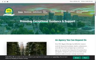 Higgins & Rutledge Insurance, Inc. website