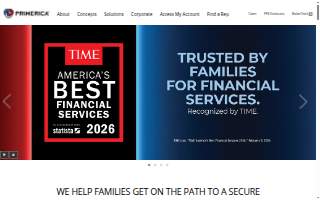 Monroe & Associates LLC, Primerica Financial Services / Primerica Advisors website