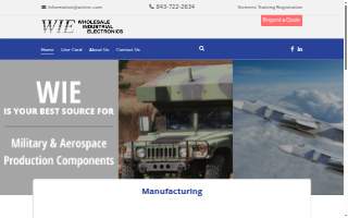 Wholesale Industrial Electronics of North Charleston website