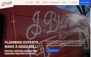 J. Blanton Plumbing, Sewer & Drain of Chicago website