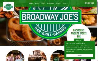 Broadway Joe’s Bar and Grill website