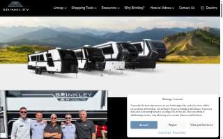 Brinkley Law website