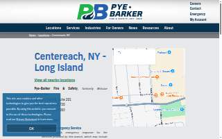 Pye-Barker Fire & Safety, formerly Briscoe Protective of Centereach website