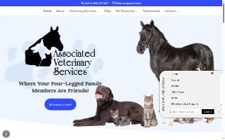Associated Veterinary Services website