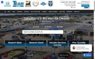 Team Honda website