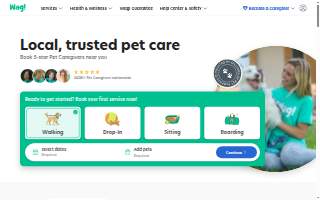 Wag's Restaurant website