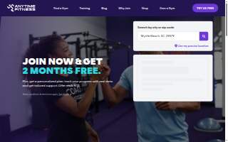Anytime Fitness of Kissimmee website