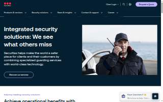 Securitas Security Services USA of Charleston website