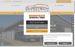 DuroTech Automotive & Towing website