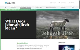 Jireh's Hair Salon website