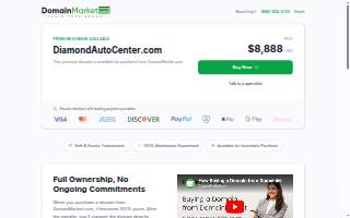 Diamond Automotive Center website