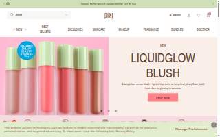 Pixi Salon website