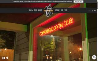 Copperhead Social Club website