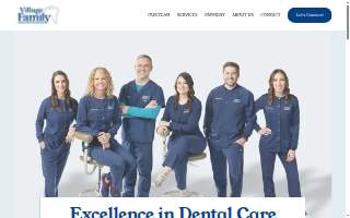 Village Family Dental - Fayetteville website