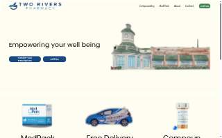 Two Rivers Pharmacy website