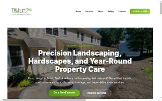 TRU-CUT Lawn Care and Landscaping website