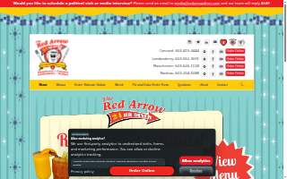 Red Arrow Diner website