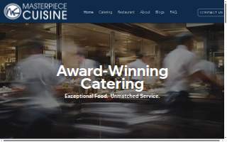 Masterpiece Cuisine of Las Vegas website