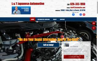 LT Automotive website