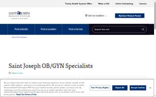 Joseph Salon-Spa website