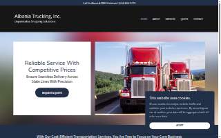 Albania Trucking website