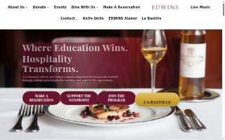 EDWINS Leadership & Restaurant Institute website