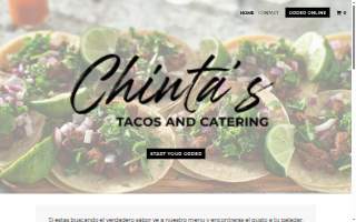 Chinta’s Catering website