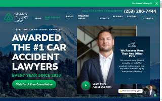 Sears Injury Law, PLLC of Portland website