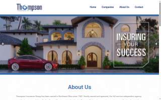 Thompson Insurance Group website