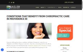 Basler Chiropractic Center website