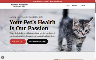 The Animal Hospital of North Charleston website