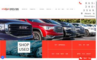 Knox Drives website