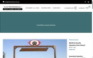 Blackwater Construction Group, LLC website