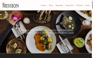 The Mission Old Town website