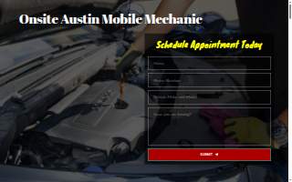 Onsite Austin Mobile Mechanic website