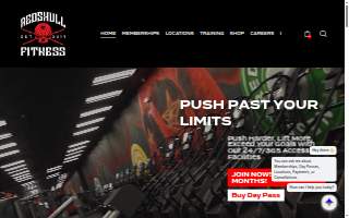 RedSkull Fitness website