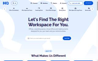 HQ Fairchild Street website