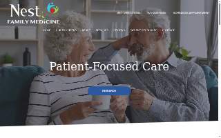 Nest Family Medicine | Plano website