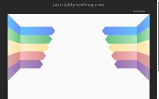 Just Right Plumbing, Heating, & Cooling website