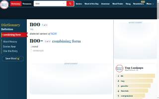 Noo Worries Auto Repair website