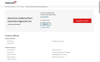 American Underwriters Insurance Agency website