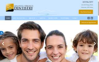 Granite Springs Dentistry website